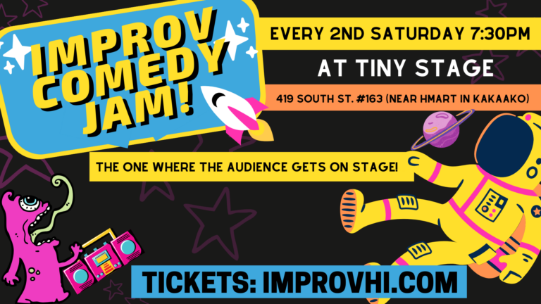 It’s An Improv Comedy Jam! – 10/12/24
